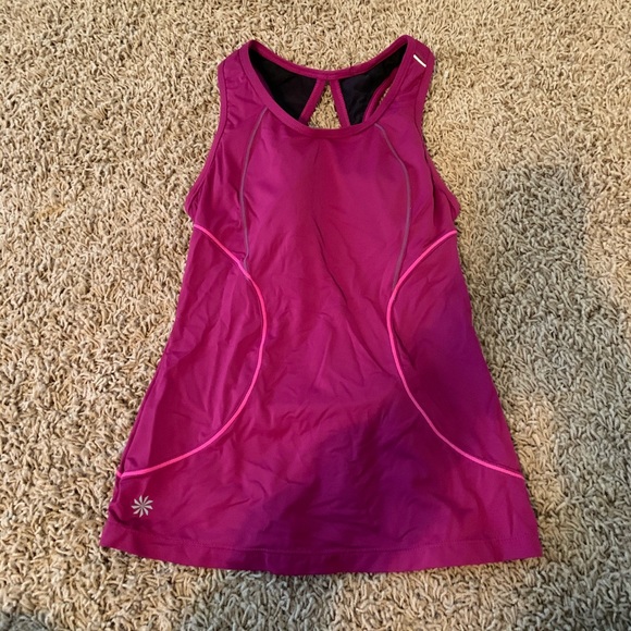 Athleta Tops - 2 Athleta running tank tops xxs